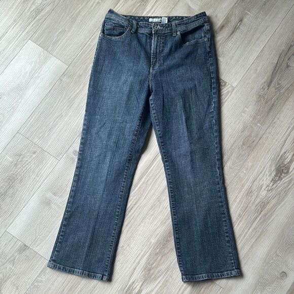 Chico’s Platinum Bootcut Jeans Size 1 1S Short - Picture 2 of 7